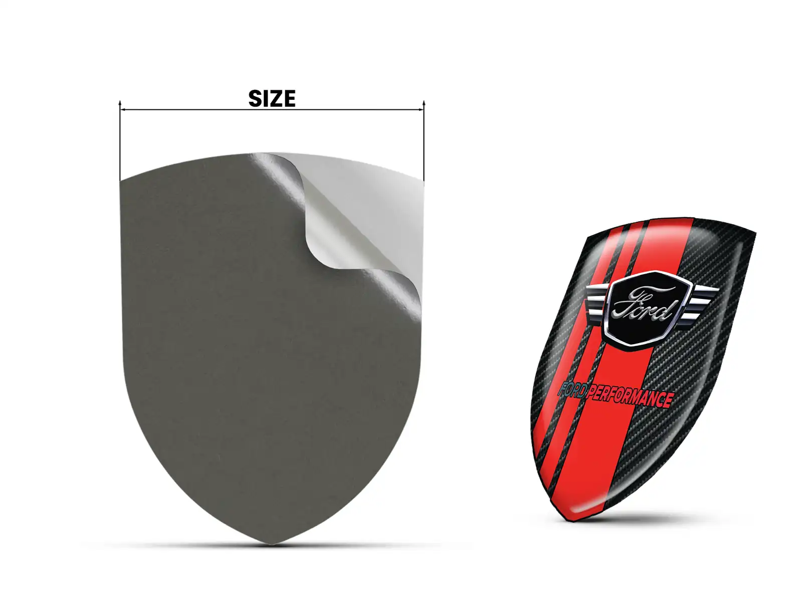 Ford Decalcomanie Auto Resistenti Max Sport Pro Eleganti